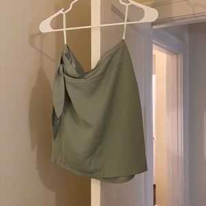 Green Super Down skirt!